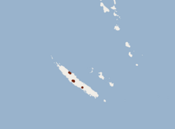 Map of range
