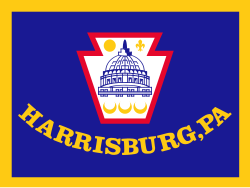 Flag of Harrisburg, Pennsylvania