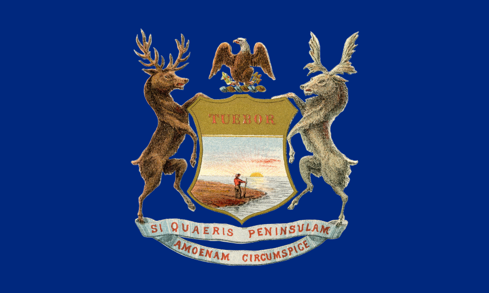 File:Flag of Michigan (1865–1911, obverse).svg