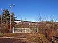 Entrance gates to slipway