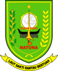 Coat of arms of Natuna Regency