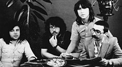 Locomotiv GT in 1983 (L-R: Tamás Somló, Gábor Presser, János Karácsony, János Solti)