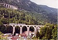 The Morez viaducts on the  Andelot-en-Montagne - La Cluse line, Jura (1912)