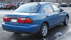 1996–1997 Mazda Protegé saloon (US)