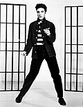 Presley in a publicity photograph for the 1957 film Jailhouse Rock
