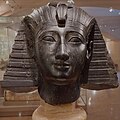 Head of a statue of Thutmose III from the Archaeological Civic Museum of Bologna