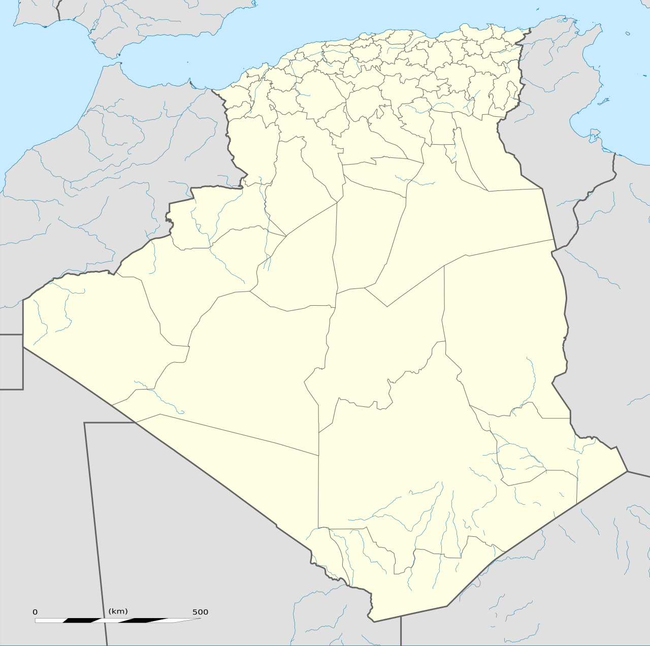 2023–24 Algerian Ligue 2 is located in Algeria