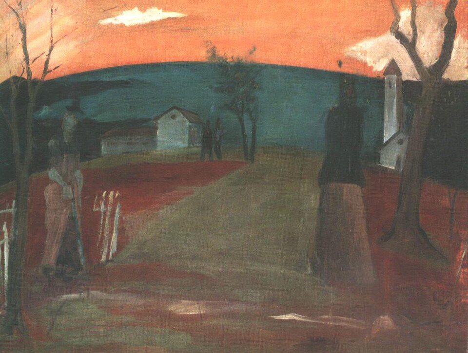 File:Istvan Farkas Landscape at Nightfall Evening.jpg