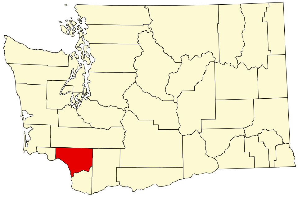 File:Map of Washington highlighting Cowlitz County.svg