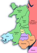 Wales in 878
