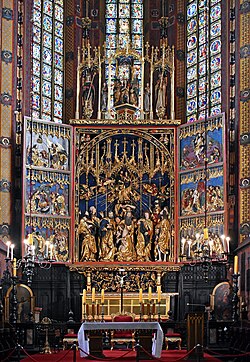 Gothic altarpiece by Veit Stoss
