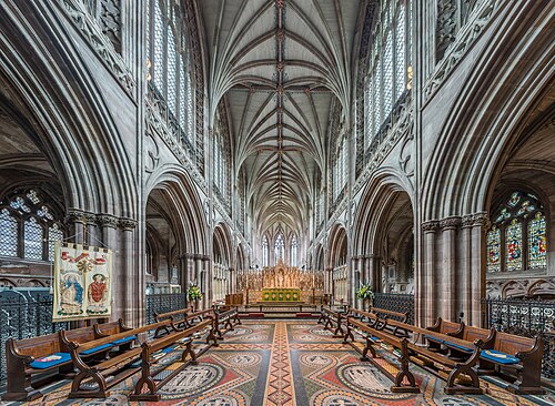 High altar of Lichfield Cathedral, by Diliff