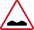 Uneven road