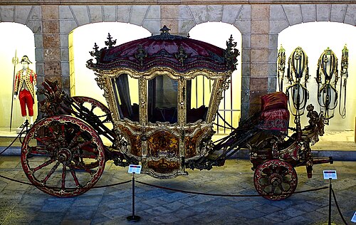 An early 18th century state coach