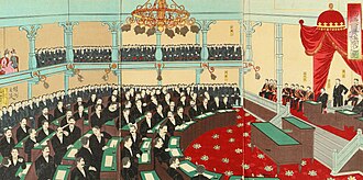 A Scene in the House of Peers