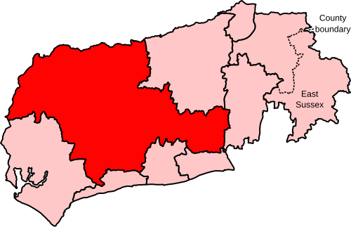 File:Arundel and South Downs Constituency 2023.svg