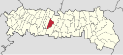 Location in Ialomița County