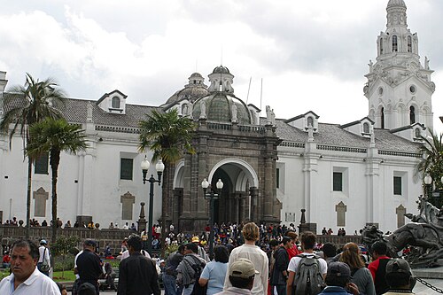 Quito Metropolitan Cathedral, Quito, Ecuador, by Antonio García and others, 1535–1799