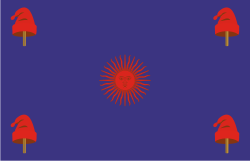 Argentine Confederation naval flag (1840s-1852)