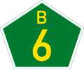 B6 road shield}}