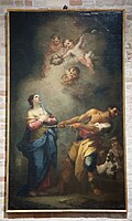Mauro Picenardi, Martyrdom of Saint Lucy, oil on canvas, ca. 1750–1799
