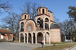 Church of Saint Sava on Savinac in the village of Visibaba (Municipality of Pozega), Serbia.