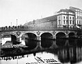 Equestrian statue of the Great Elector and Rathaus Bridge, Mitte (locality), Berlin (1889)