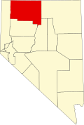 State map highlighting Humboldt County