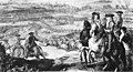 The assault on Schellenberg. Tapestry detail by Judocus de Vos