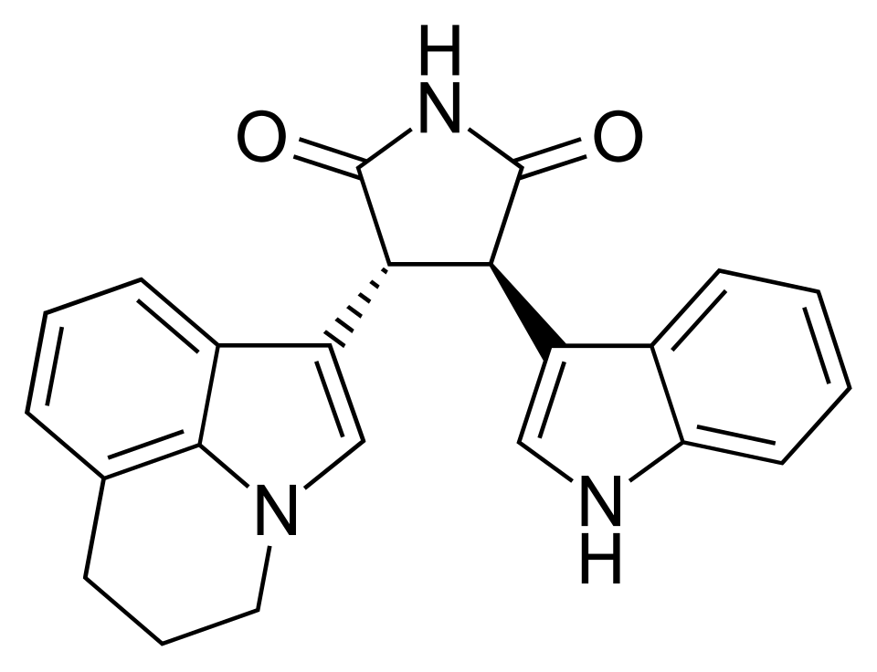 File:Tivantinib structure.svg