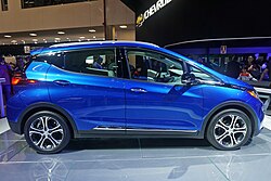 The Chevrolet Bolt EV was released in late 2016.