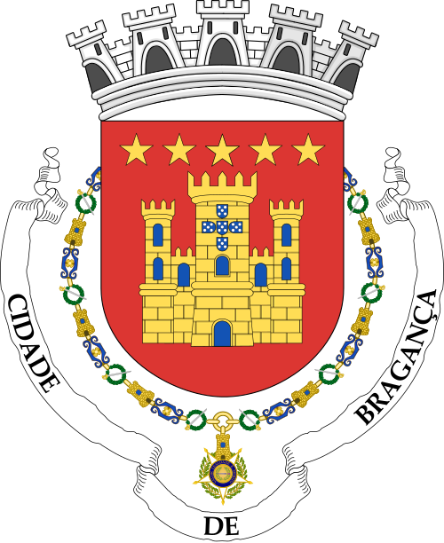 File:Coat of Arms of Bragança.svg