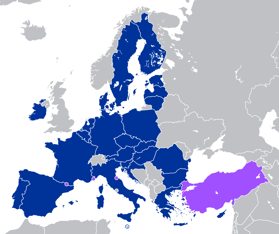 File:EU Customs Union.svg