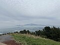 View from the summit of the mountain Hallasan, obscured in the fog (2026)