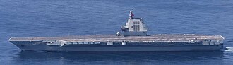 Chinese aircraft carrier Fujian