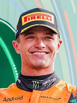 Lando Norris in 2024