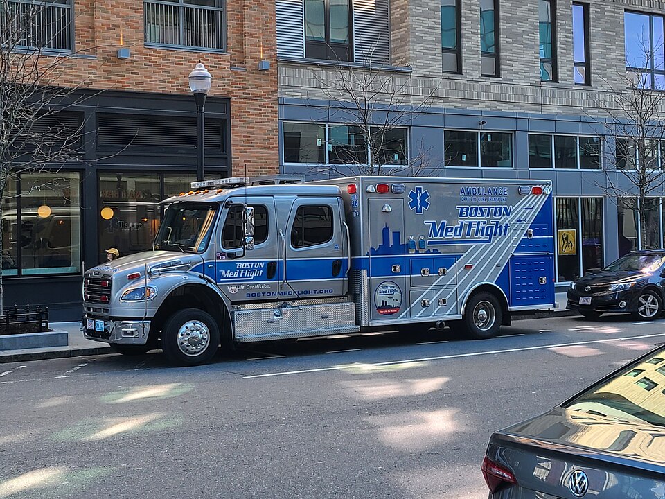 File:Boston MedFlight Ambulance at Assembly Row.jpg