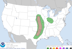 NOAA Storm Prediction Center tornado outlook issued at 20:00 UTC