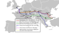 Map of the Orient Express
