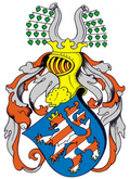 Coat of arms of the Landgraviate of Thuringia (1265)
