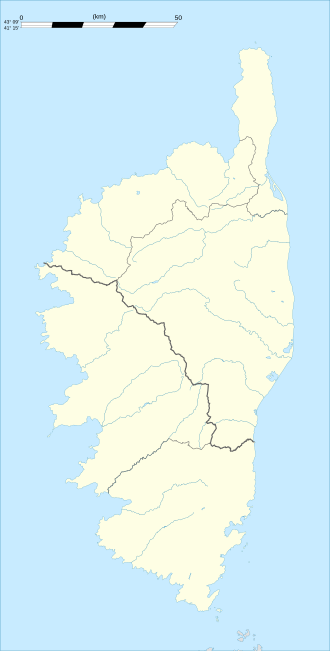 Calvi is located in Corsica