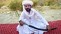 Man wearing Baloch tradition cloth