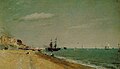 Strand von Brighton mit Segelschiffen (Kohlenschiffe vor Brighton), John Constable, 1824