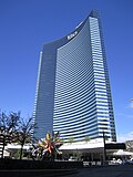 Outside Vdara's entrance