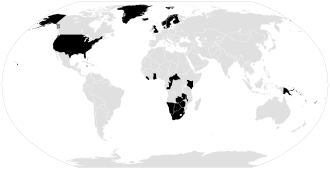 Protestant-majority countries in 2010
