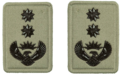 Colonel embossed badge