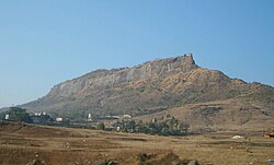 Old fort on a mountain