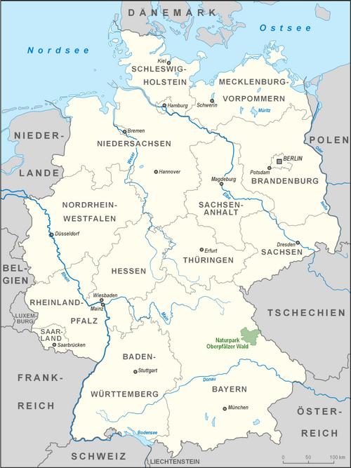 File:Karte Naturpark Oberpfälzer Wald.png