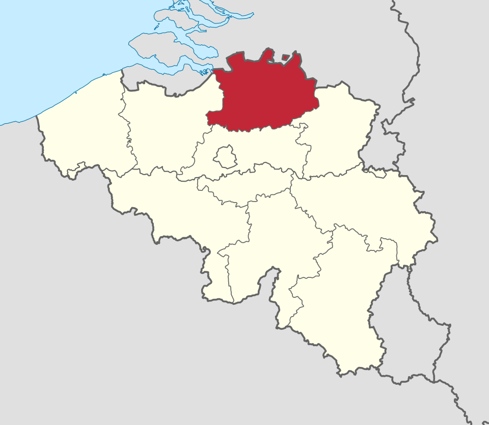 File:Provincie Antwerpen in Belgium.svg