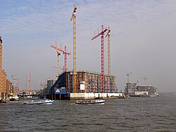 Construction site in 2008